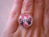 Bague fille papillon