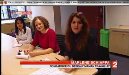 Maman travaille france 2 marlene schiappa